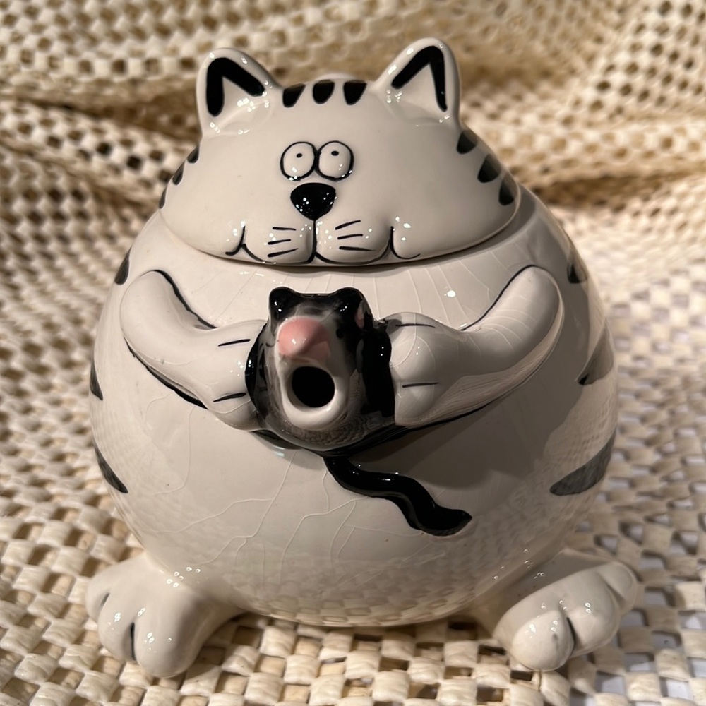 COPY - Pier1 Cat Teapot